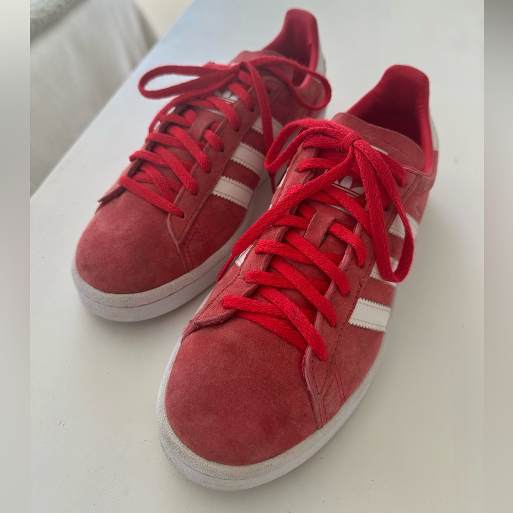 Adidas Red Gazelle Shoes